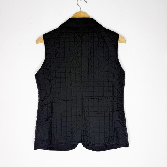 Weekend Max Mara Black Quilted Vest Women’s Size 38 US 6 - Picture 3 of 7